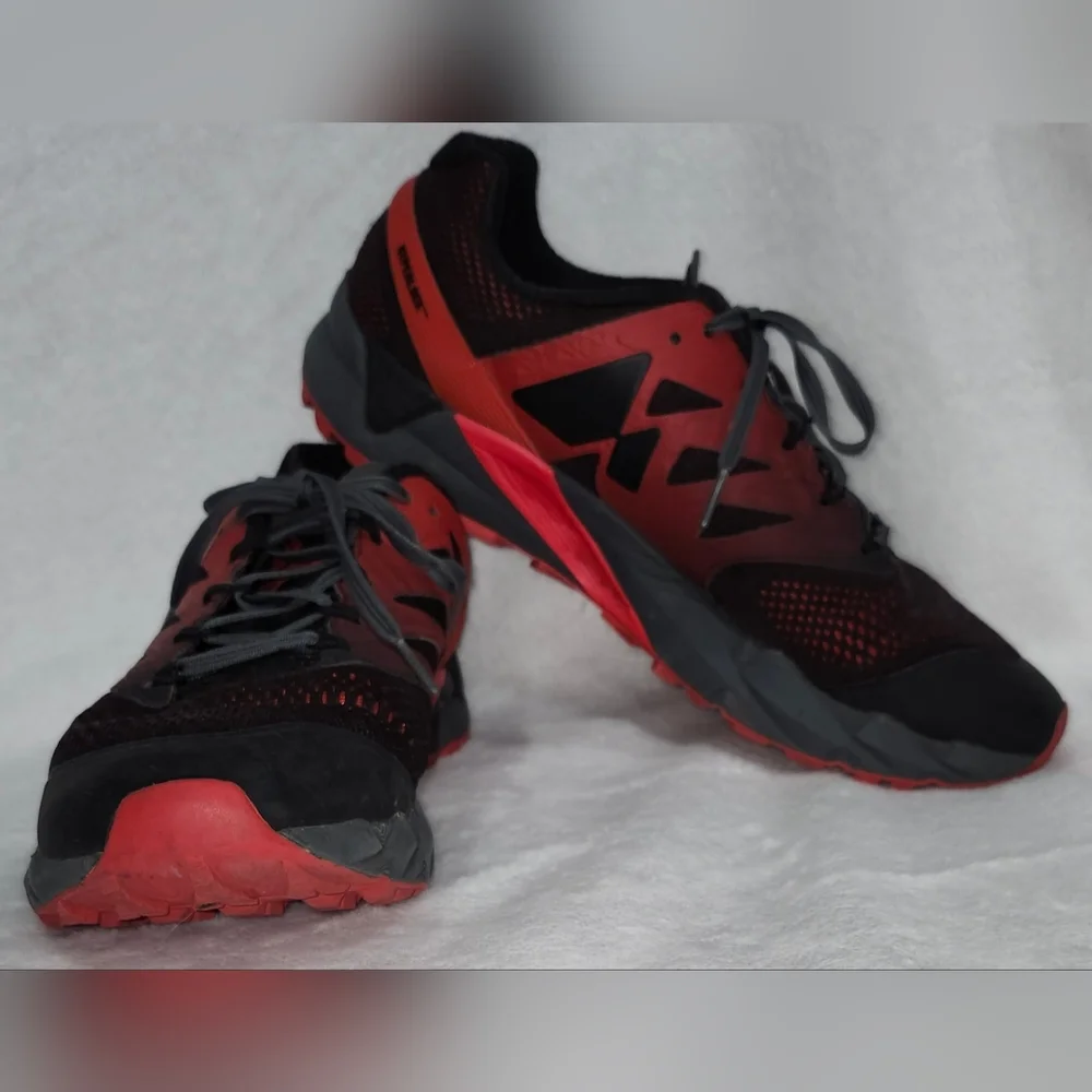 Merrell Agility Peak Flex 2 red black sneakers men's size 10